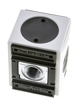 Distribuidor G3/8 1250 l/min con válvula de retención Futura 1