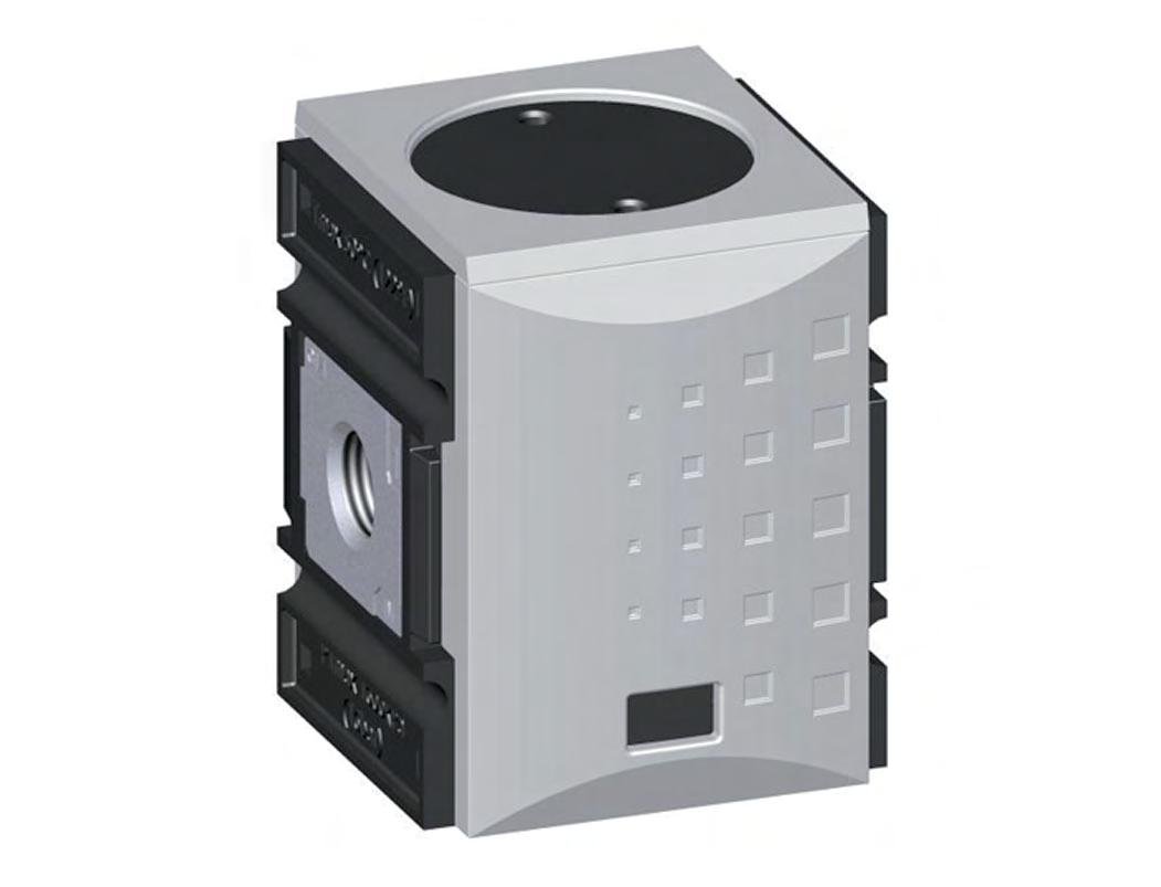 Distribuidor G3/8 1250 l/min con válvula de retención Futura 1