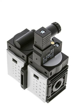 Válvula de arranque suave 1/4'' 24VDC 1300l/min Futura 0