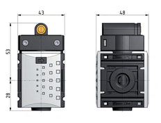 Válvula de arranque suave 1/4'' 1300l/min Futura 0