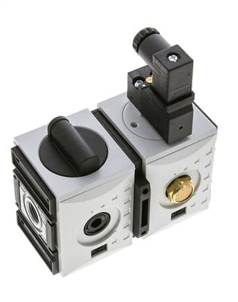 Válvula de arranque suave 1/4'' 115VAC 1300l/min Futura 1