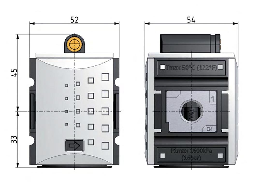 Válvula de arranque suave 3/8'' y 1/4'' 1300l/min Futura 1