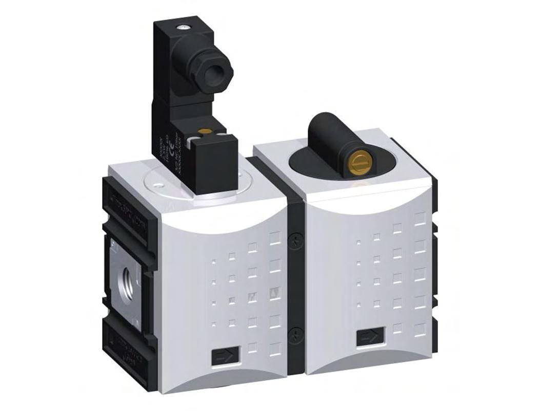 Válvula de arranque suave 3/8'' y 1/4'' 230VAC 1300l/min Futura 1