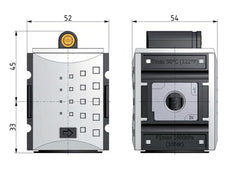 Válvula de arranque suave 1/4'' 1300l/min Futura 1