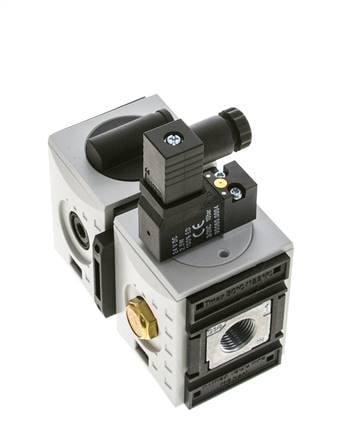 Válvula de arranque suave 3/8'' y 1/4'' 115VAC 1300l/min Futura 1