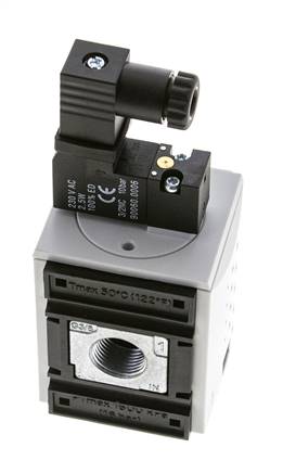 Válvula 3/2 G3/8 24VDC 2000 l/min Futura 1