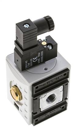 Válvula 3/2 G1/4 24VDC 2000 l/min Futura 1