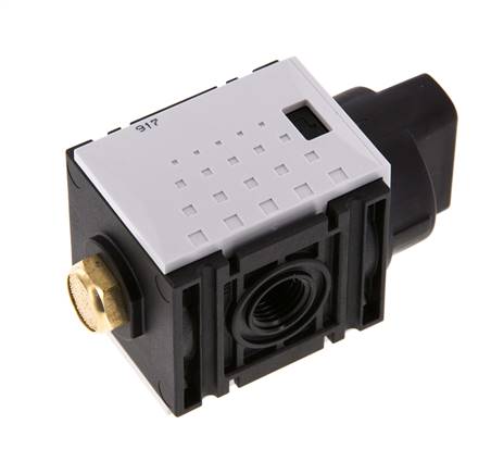 Válvula de bola 3/2 G1/4 2300 l/min Futura 0