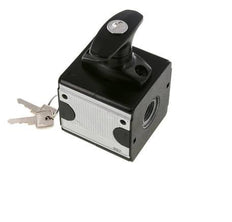 Válvula de bola 3/2 G1/2 11000 l/min Bloqueo Multifix 2
