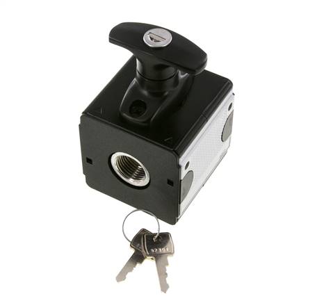 Válvula de bola 3/2 G1/2 11000 l/min Bloqueo Multifix 2