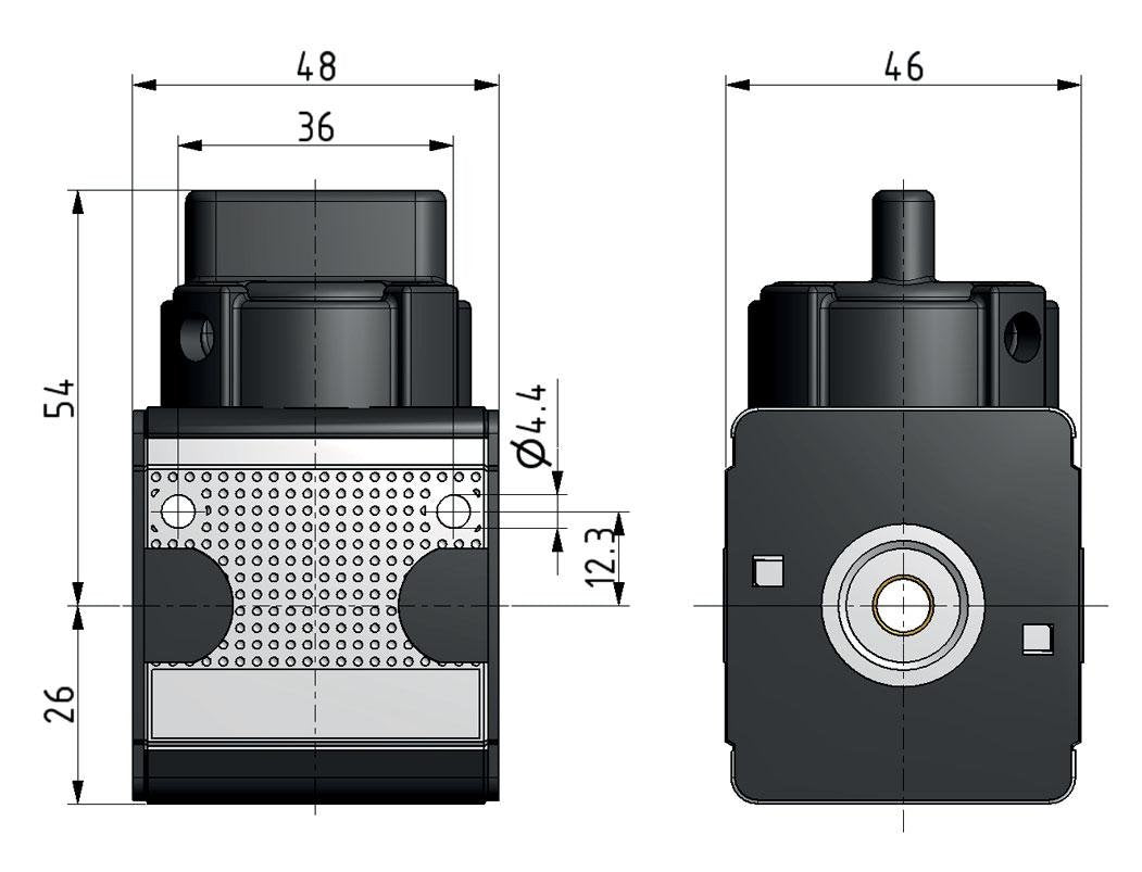 Válvula de bola 3/2 G1/4 2800 l/min Multifix 1