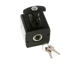 Válvula de bola 3/2 G1/2 11000 l/min Bloqueo Multifix 2