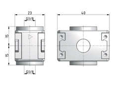 Distribuidor G1/4 2700 l/min Multifix 0