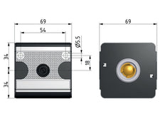 Distribuidor G1/2 6000 l/min con válvula de retención Multifix 2