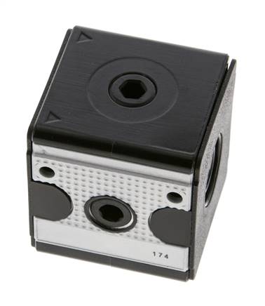 Distribuidor G1/4 700 l/min con válvula de retención Multifix 1