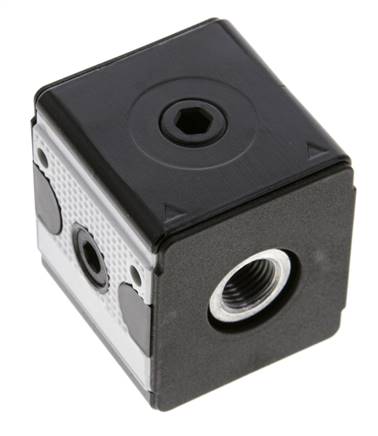 Distribuidor G1/4 700 l/min con válvula de retención Multifix 1
