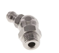 Engrasador Angulado A 45° Acero Inoxidable R 1/8 Pulgada DIN 71412