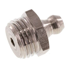 Engrasador Recto Acero Inoxidable R 1/4 Pulgada DIN 71412