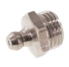 Engrasador Recto Acero Inoxidable R 1/4 Pulgada DIN 71412