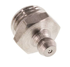 Engrasador Recto Acero Inoxidable R 1/4 Pulgada DIN 71412