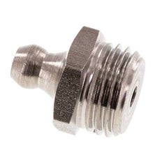 Engrasador Recto Acero Inoxidable R 1/4 Pulgada DIN 71412