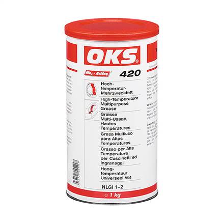 Grasa multiuso de alta temperatura 180kg OKS 420
