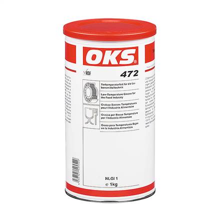 Grasa de baja temperatura grado alimenticio 25kg OKS 472