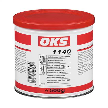 Grasa de silicona para temperaturas extremas 5 kg OKS 1140