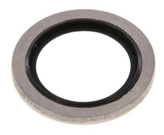 G 1/2" Acero inoxidable/FKM Sello hidráulico 21.5x28.6x2 mm