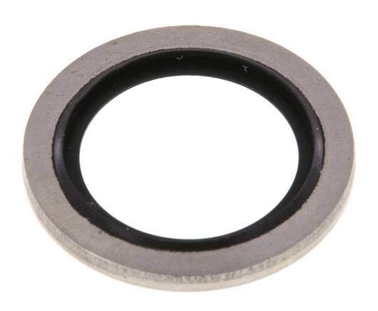 G 1/2" Acero inoxidable/FKM Sello hidráulico 21.5x28.6x2 mm