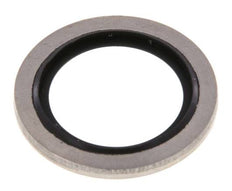 G 1/2" Acero inoxidable/FKM Sello hidráulico 21.5x28.6x2 mm
