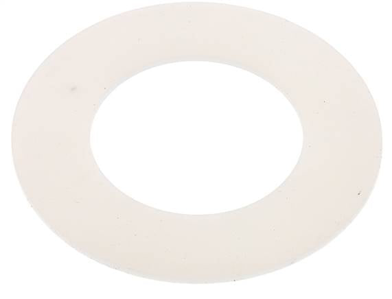 Junta de brida de silicona DN 125 hasta PN 16 con certificación FDA CFR-21