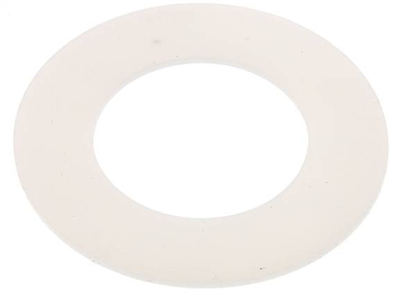 Junta de brida de silicona DN 100 hasta PN 16 con certificación FDA CFR-21