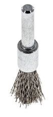 Cepillo de alambre 12 mm 6 mm Eje de alambre de acero inoxidable 0,3 mm ondulado