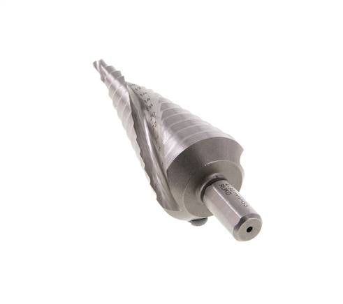 Broca escalonada HSS de RUKO con filo espiral tamaño 2