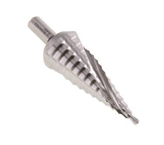 Broca escalonada HSS de RUKO con filo espiral tamaño 2