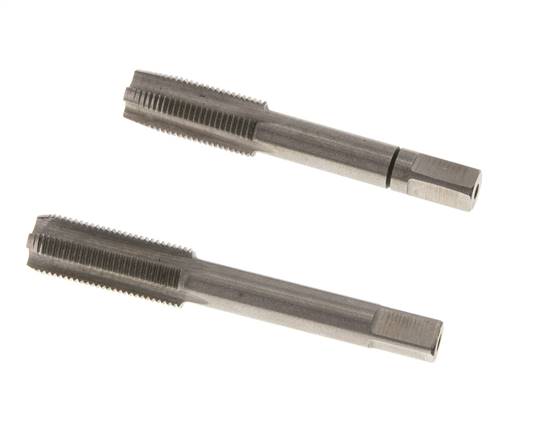 macho de rosca manual de 2 piezas M 8x0,75 Rosca fina (DIN 2181)