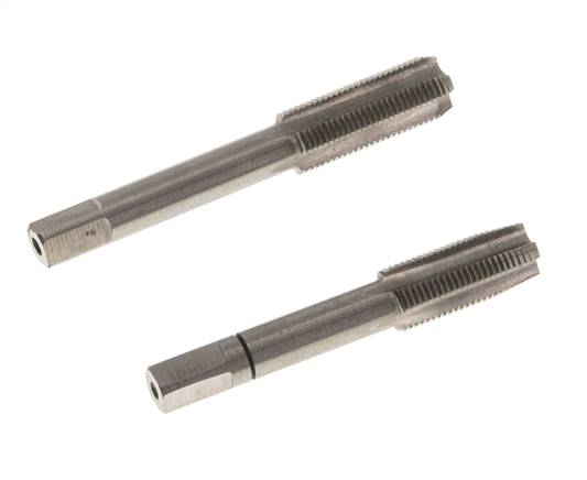 macho de rosca manual de 2 piezas M 8x0,75 Rosca fina (DIN 2181)