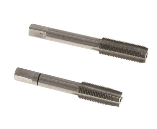 macho de rosca manual de 2 piezas M 8x0,75 Rosca fina (DIN 2181)