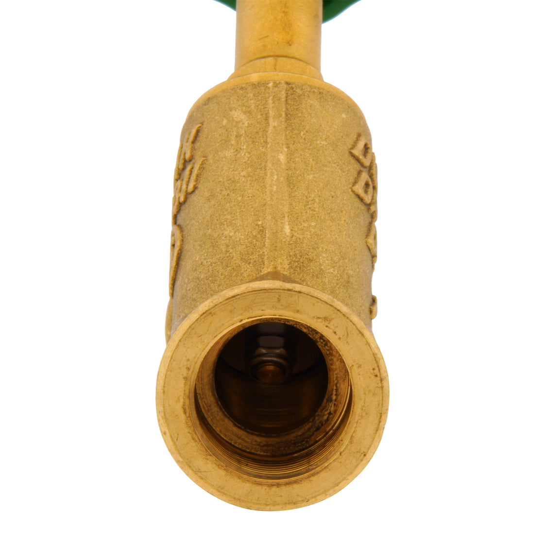 Rp2-1/2'' Latón Válvula De Asiento Inclinado PTFE 10 Bar Agua Potable- AL2BM