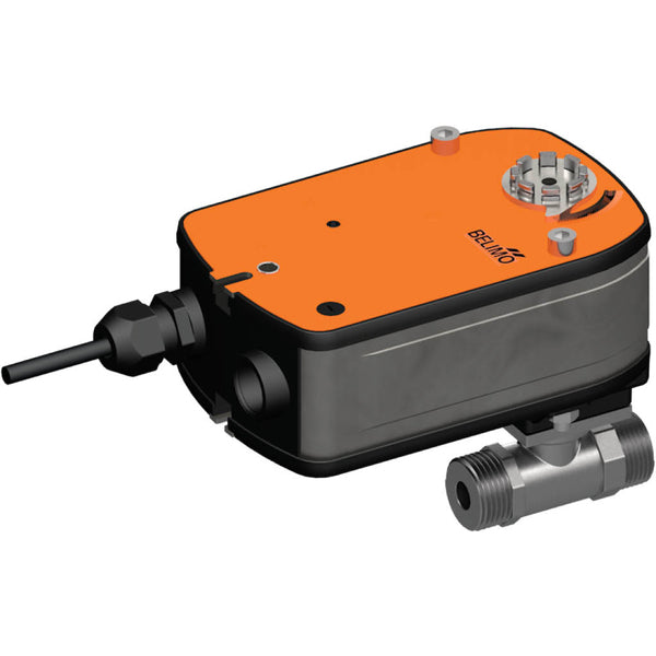 Belimo Válvula Modulante G3/4 Kvs1 230VAC Prueba De Fallos NO 75s 2-Punto 4Nm IP54 SPDT R408K/LRF230-S-O