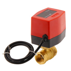 Válvula de bola electrica BW2 3/4'' 2 vías 24V AC 3 puntos