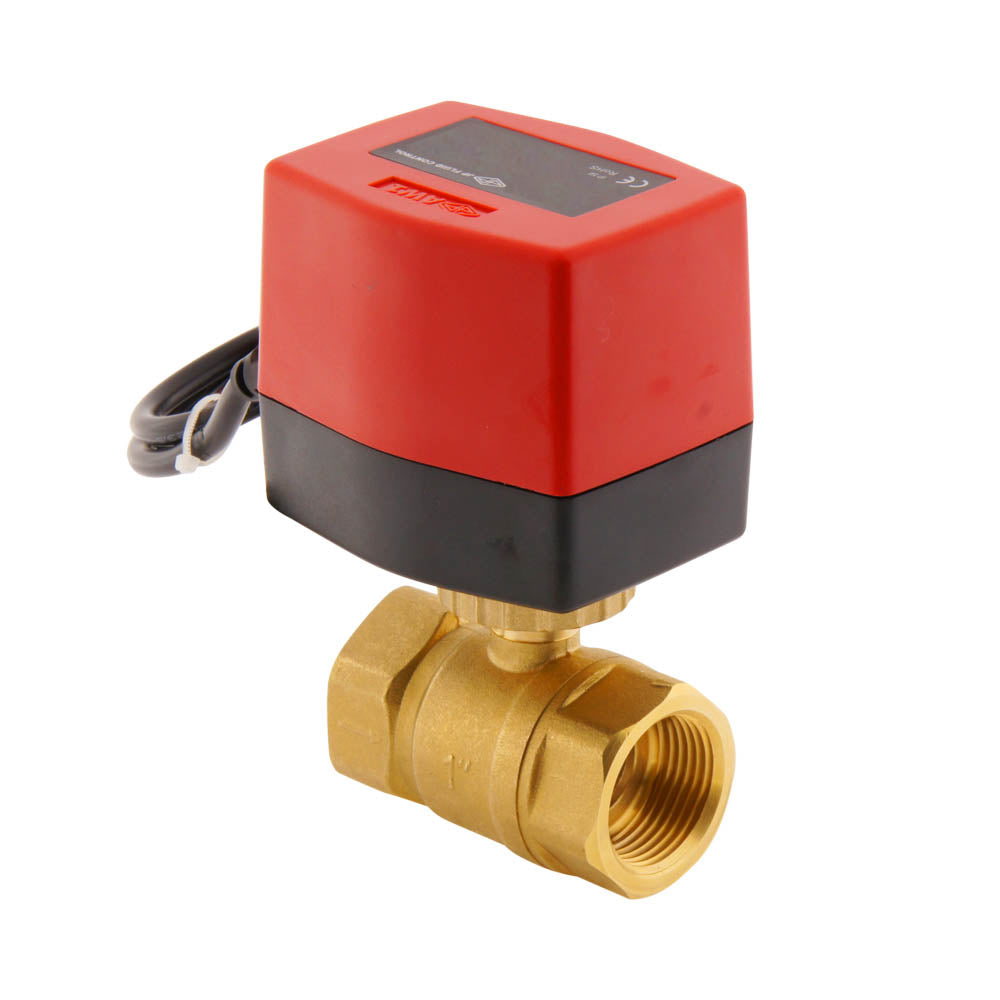 Válvula de bola electrica BW2 1'' 2 vías rele 230V AC