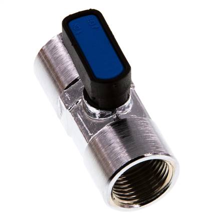 Mini válvula de bola de latón de 3/8 pulgadas de 2 vías compacta EN331 Gas 20 Bar