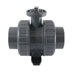 Válvula De Bola PVC De 2 Vías De 63mm ISO-Top Socket - 614 - VDL