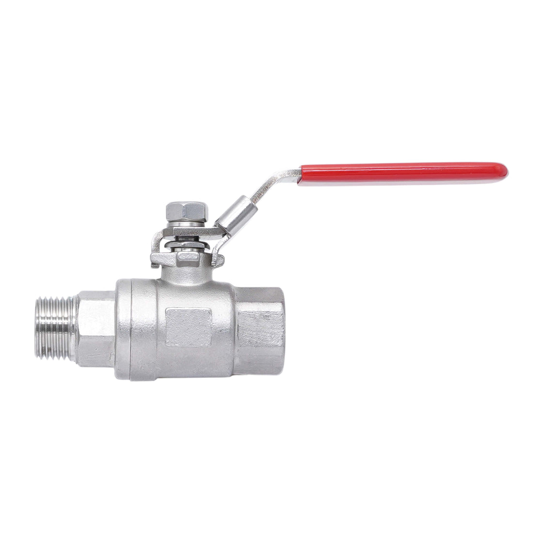R/Rp 1/4'' 2 piezas de 2 vías válvula de bola de acero inoxidable 69 bar RTFE - TamesonPRO 1112-014