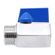 G 1/8'' M/F Válvula De Bola Mini De Acero Inoxidable 69 Bar PTFE - TamesonPRO 1113-018-MF