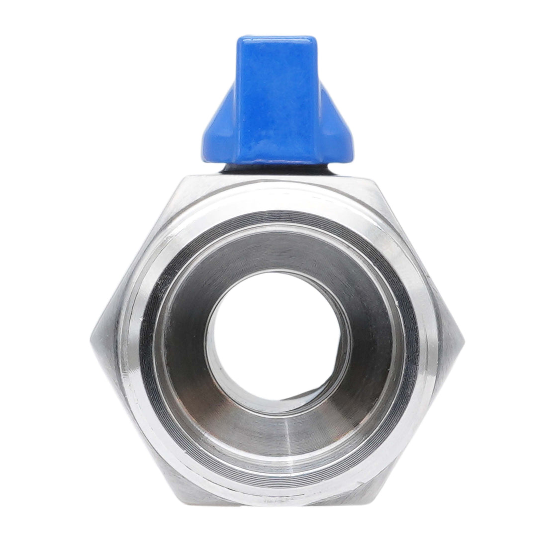 G 1/2'' M/M Válvula De Bola Mini 2 Vías Acero Inoxidable 69 Bar PTFE - TamesonPRO 1113-012-M
