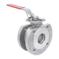 DN20 PN40 1-Pieza 2-Vías Acero Inoxidable Brida Válvula De Bola PTFE ISO-Top F03 - TamesonPRO 1122-020