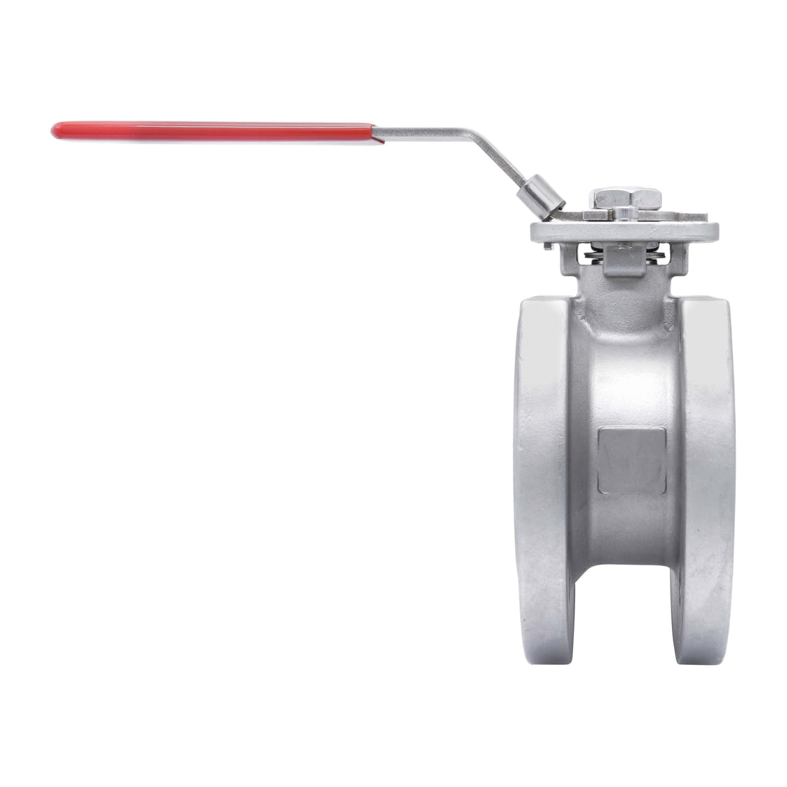 DN15 PN40 1-Pieza 2-Vías Acero Inoxidable Brida Válvula De Bola PTFE ISO-Top F03 - TamesonPRO 1122-015